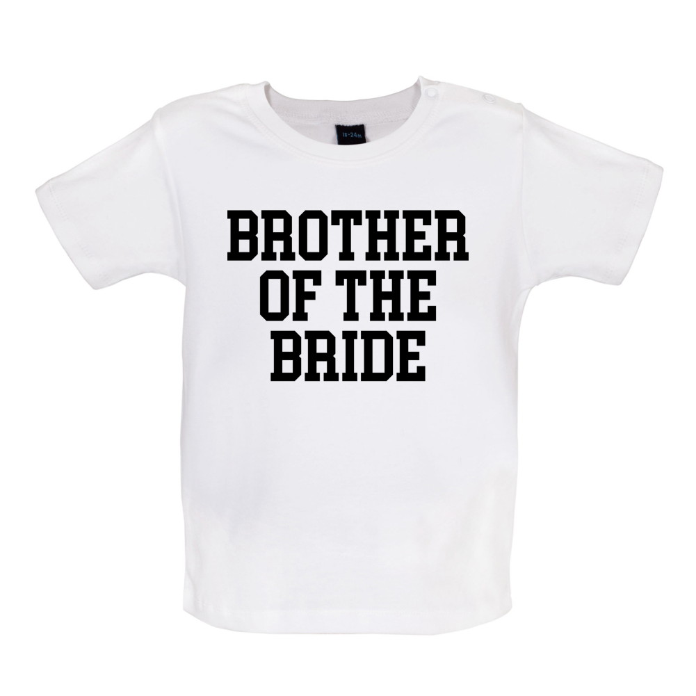 Brother Of The Bride Baby T Shirt