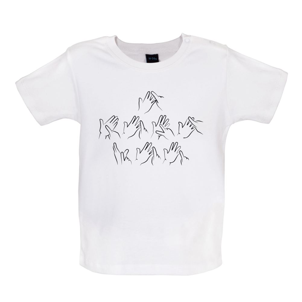 Sign Language - I Love You Baby T Shirt