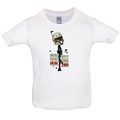 Bounty Hunter Hunter Kids T Shirt