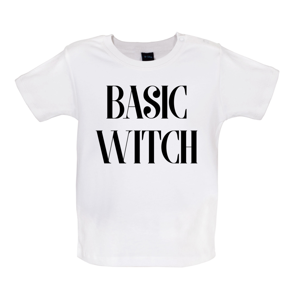 Basic Witch Baby T Shirt