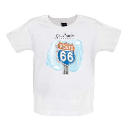 Route 66 Baby T Shirt