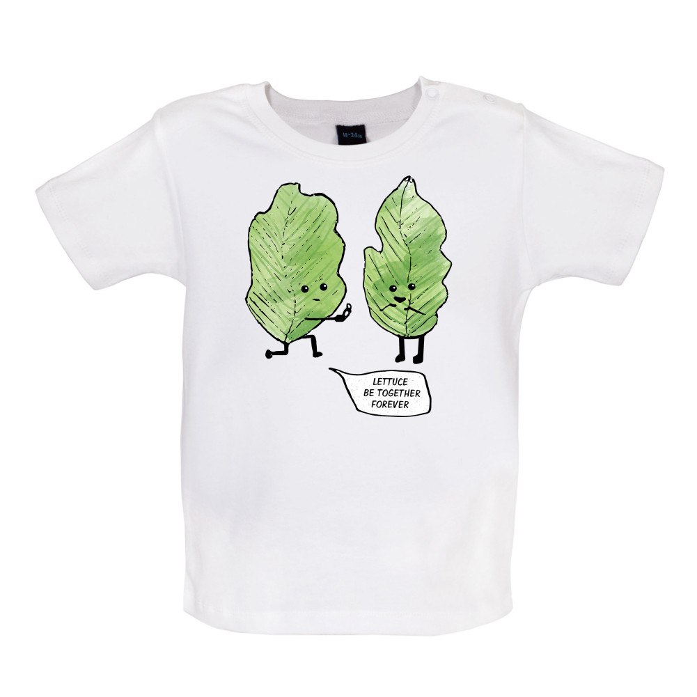 Lettuce Be Together Baby T Shirt