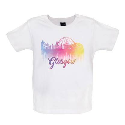 Glasgow Silhouette  Baby T Shirt