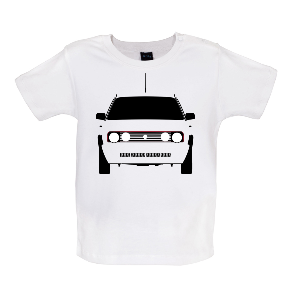 Golf GTI MK2 - Minimal Baby T Shirt