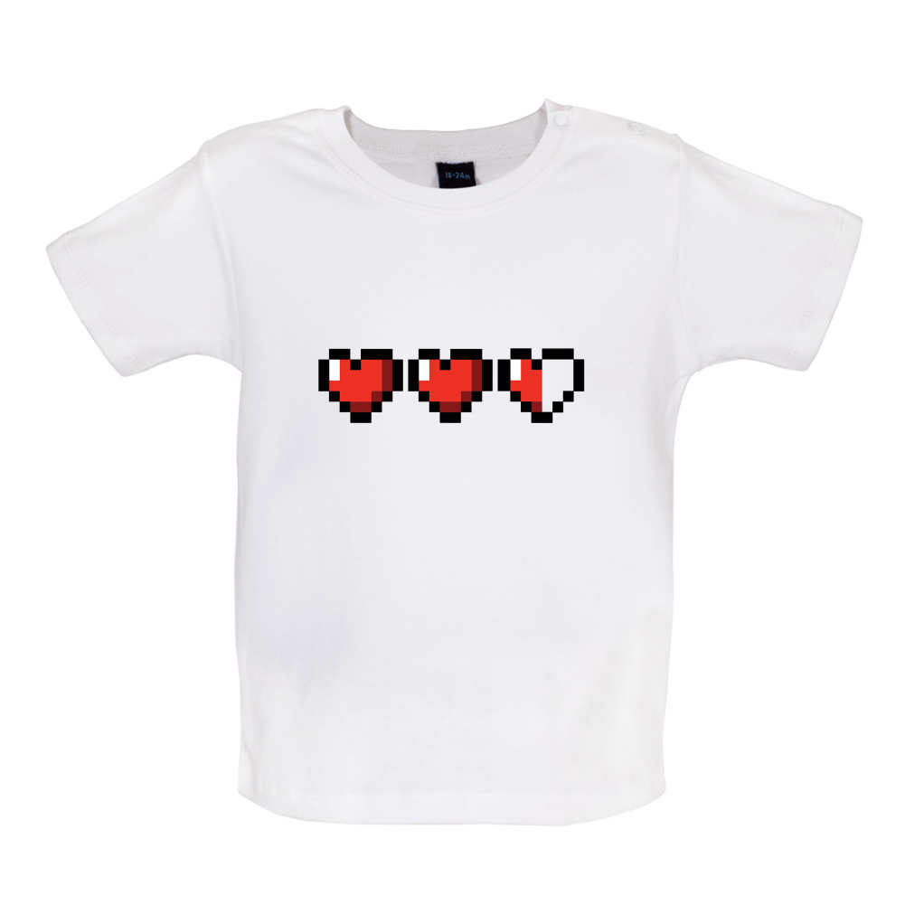 Zelda Hearts Baby T Shirt