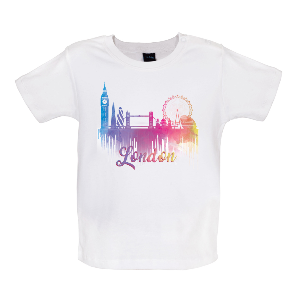 London Sillhouette  Baby T Shirt