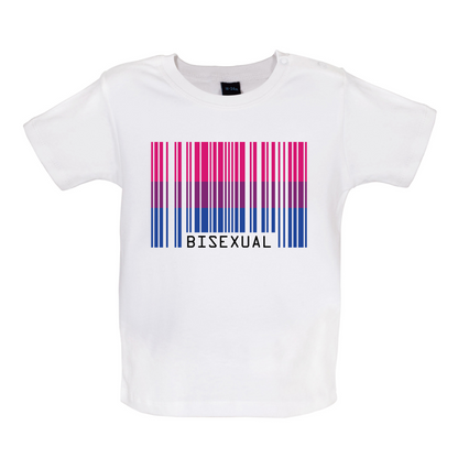 LGBT Barcode Flags - Bisexual Baby T Shirt