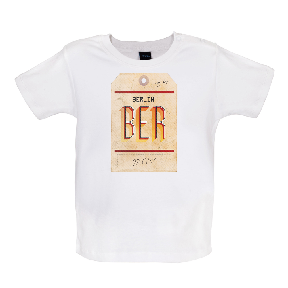 Berlin Tag Baby T Shirt