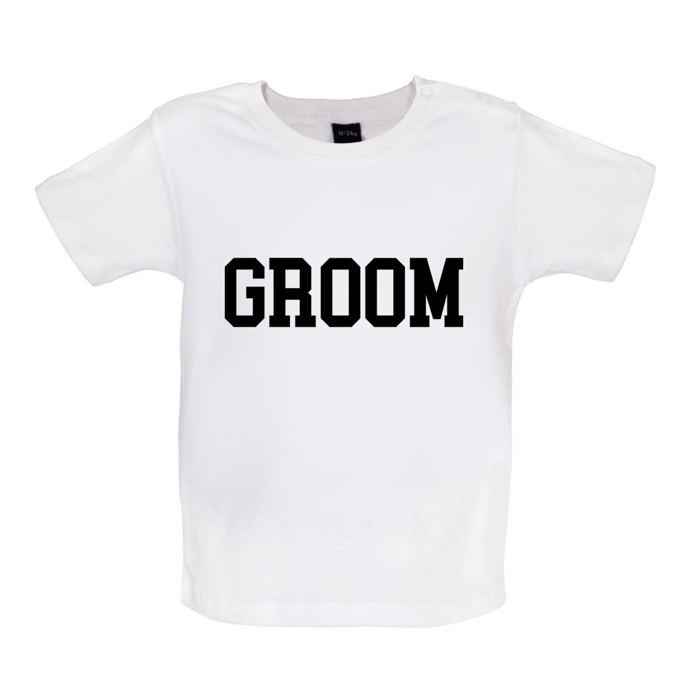 Groom Baby T Shirt