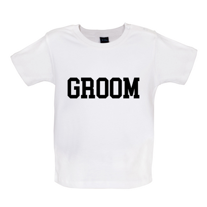 Groom Baby T Shirt