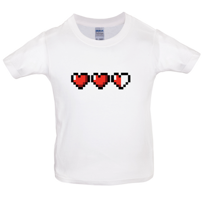 Zelda Hearts Kids T Shirt