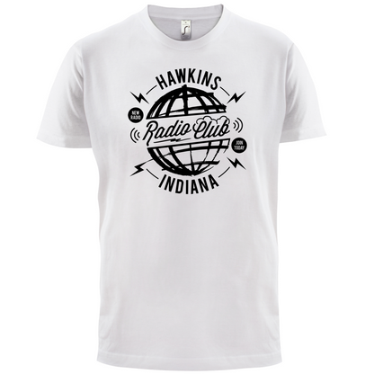 Hawkins Indiana Radio Club T Shirt