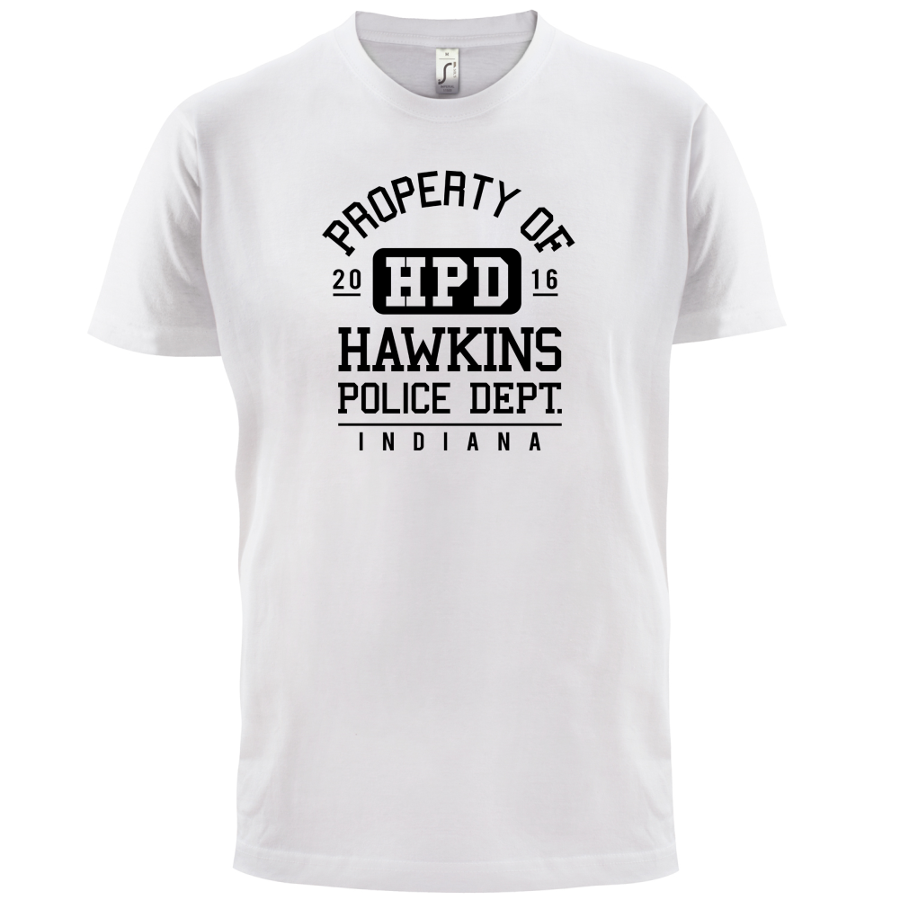 Hawkins Indiana Police Dept T Shirt