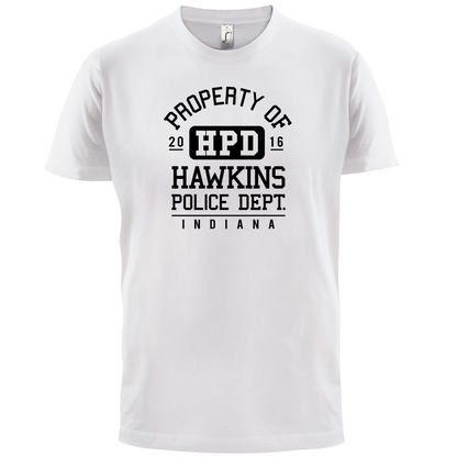 Hawkins Indiana Police Dept T Shirt