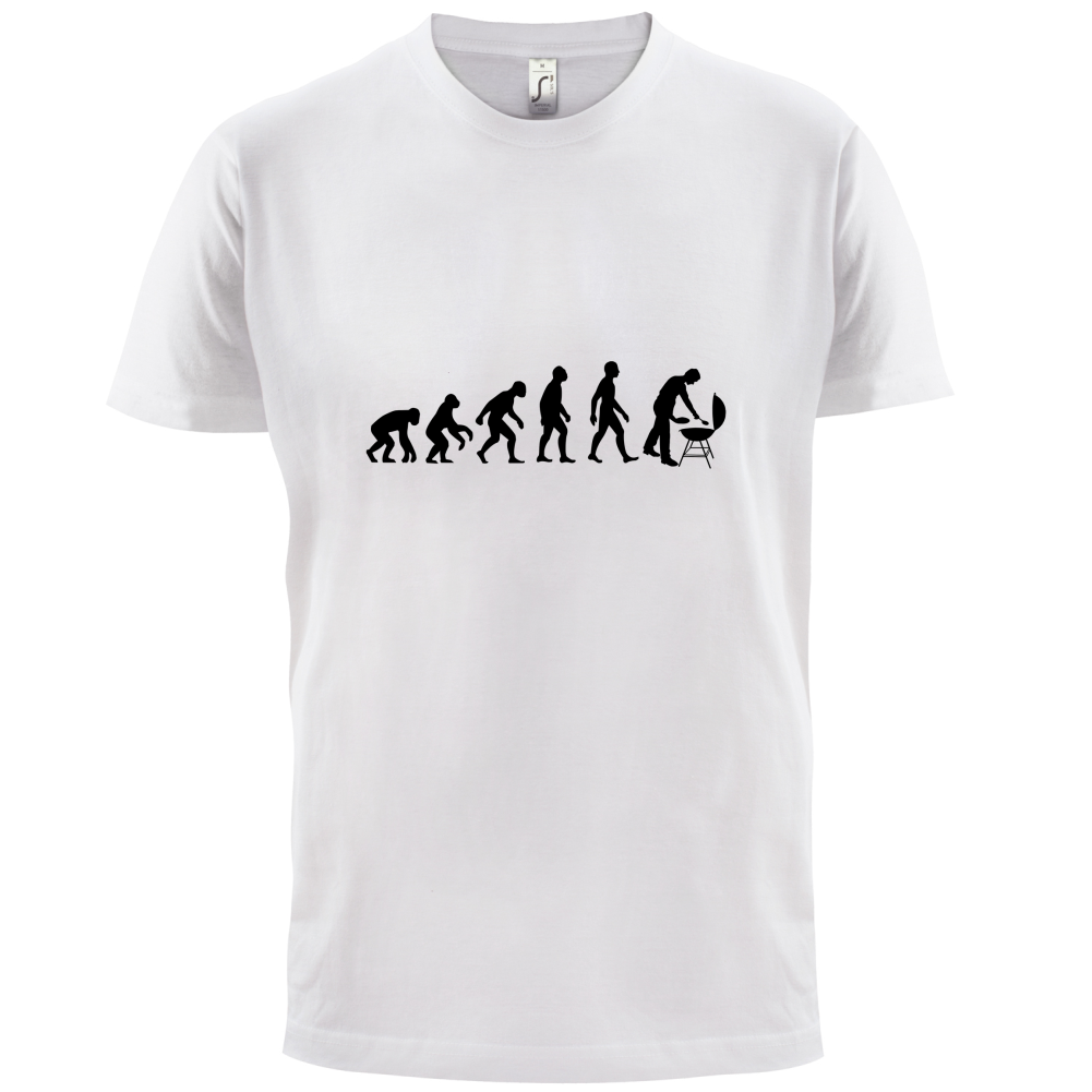 Evolution Of Man BBQ T Shirt