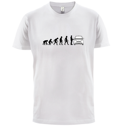 Evolution of Man Smart Driver T Shirt