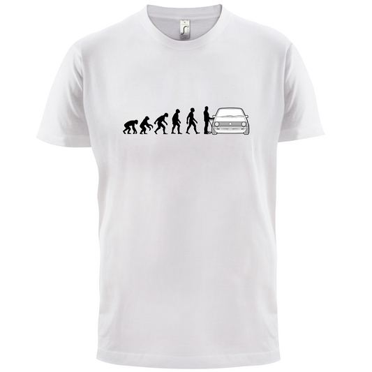 Evolution of Man Mk1 Golf Driver T Shirt