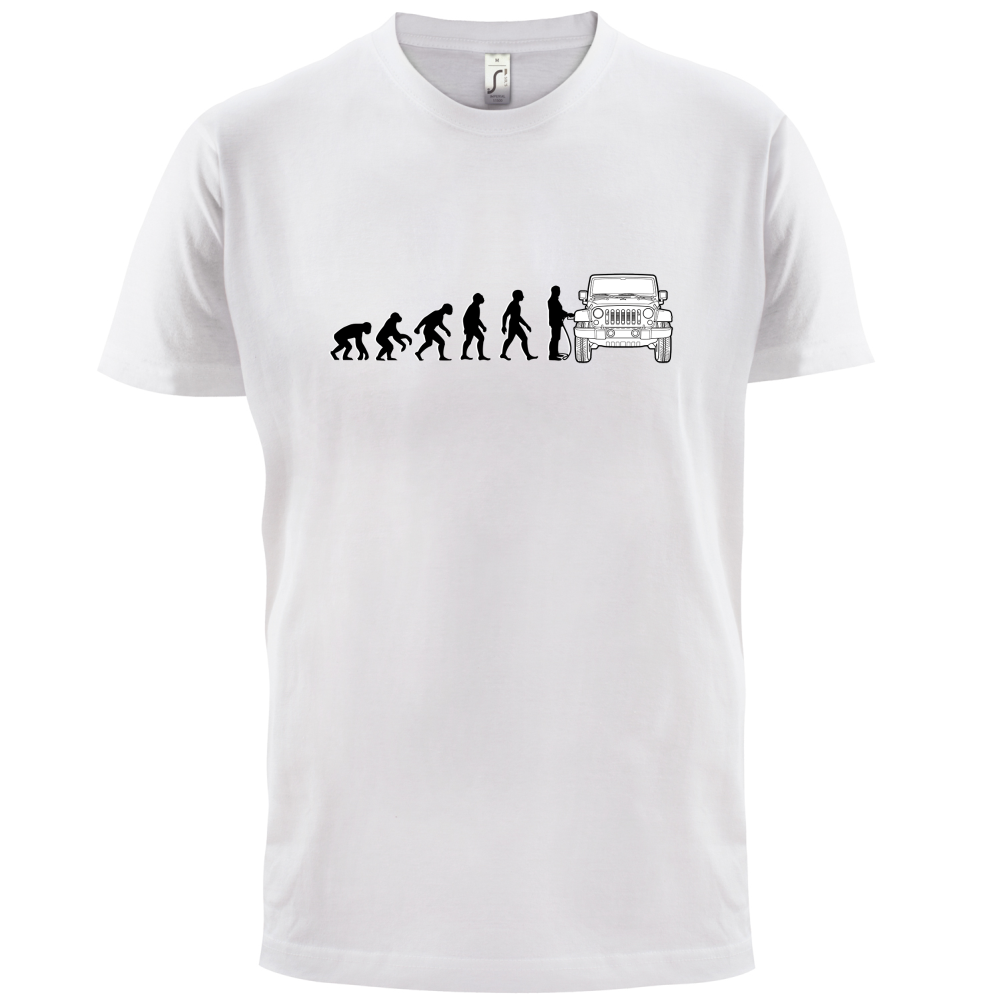 Evolution of Man JK Driver T Shirt