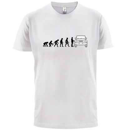 Evolution of Man JK Driver T Shirt