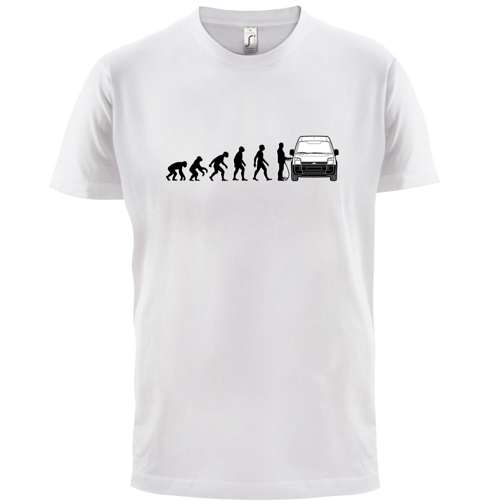 Evolution of Man Transit Driver T Shirt