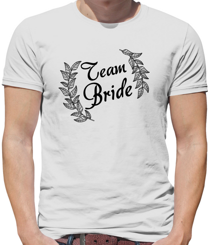 Team Bride Floral T Shirt