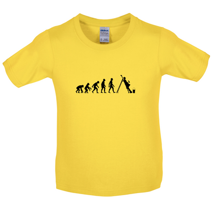 Evolution Of Man Painter Kids T Shirt