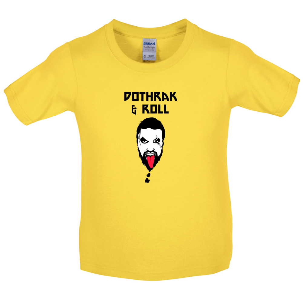 Dothrak and Roll Kids T Shirt