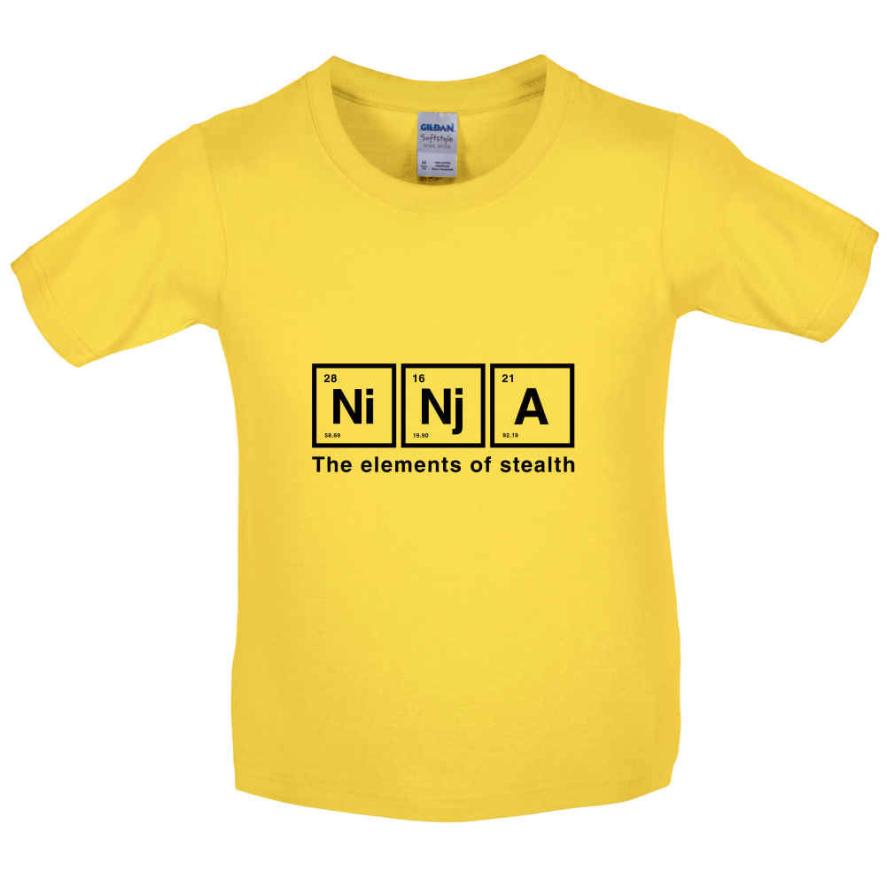 Ninja Element Kids T Shirt