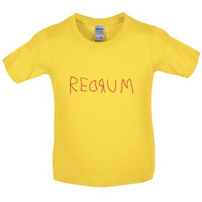 RedRum Kids T Shirt