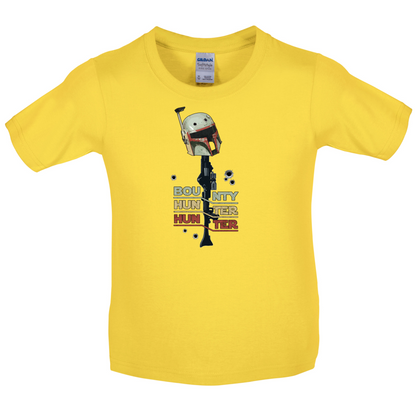 Bounty Hunter Hunter Kids T Shirt