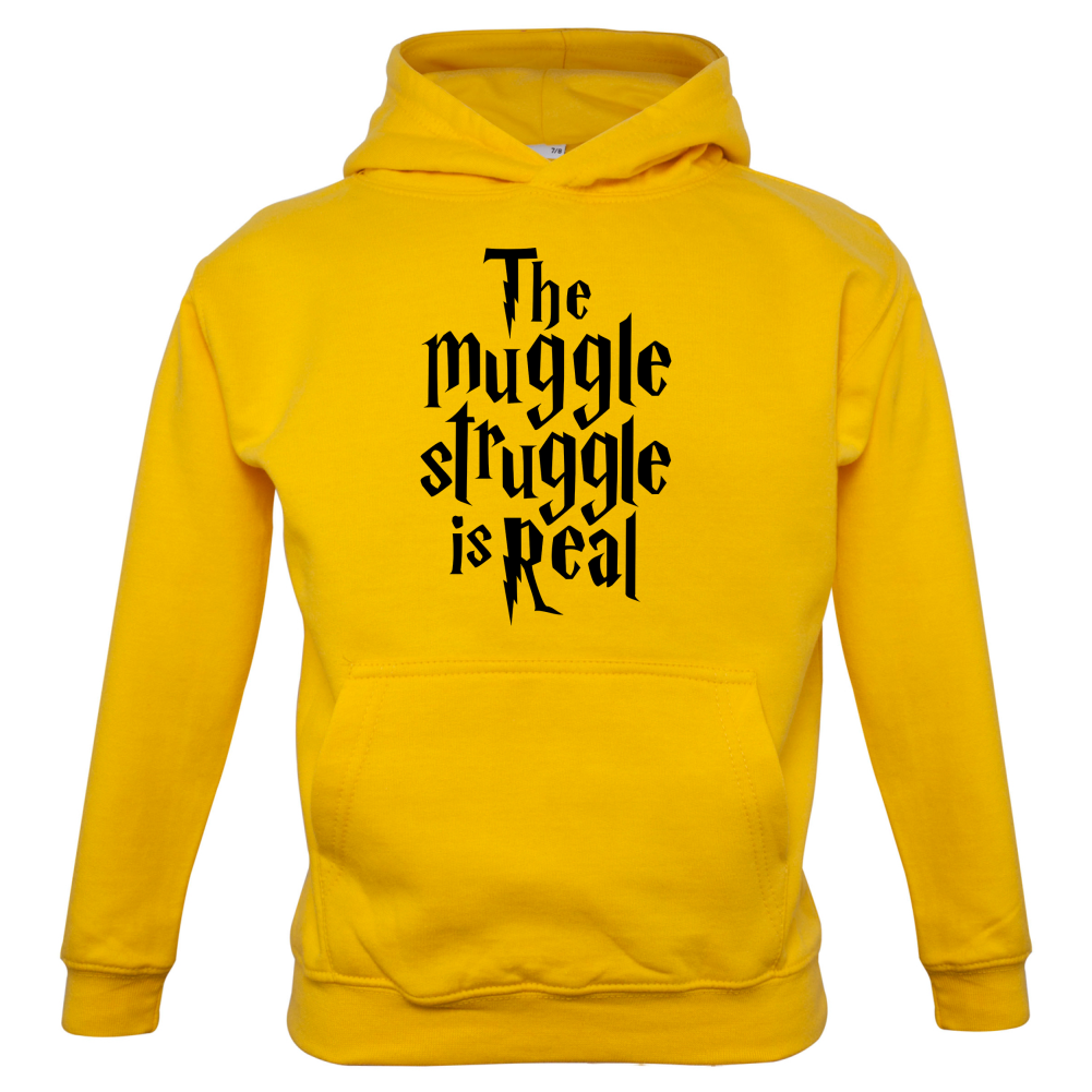 The Muggle Struggle Kids T Shirt