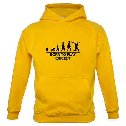 Born to play Cricket Kids T Shirt