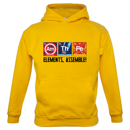 Elements, Assemble! Kids T Shirt