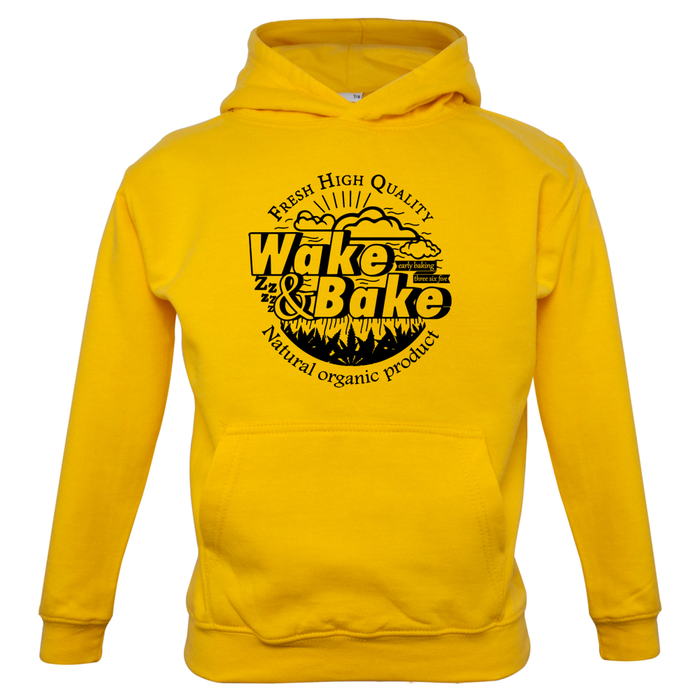 Wake And Bake Kids T Shirt