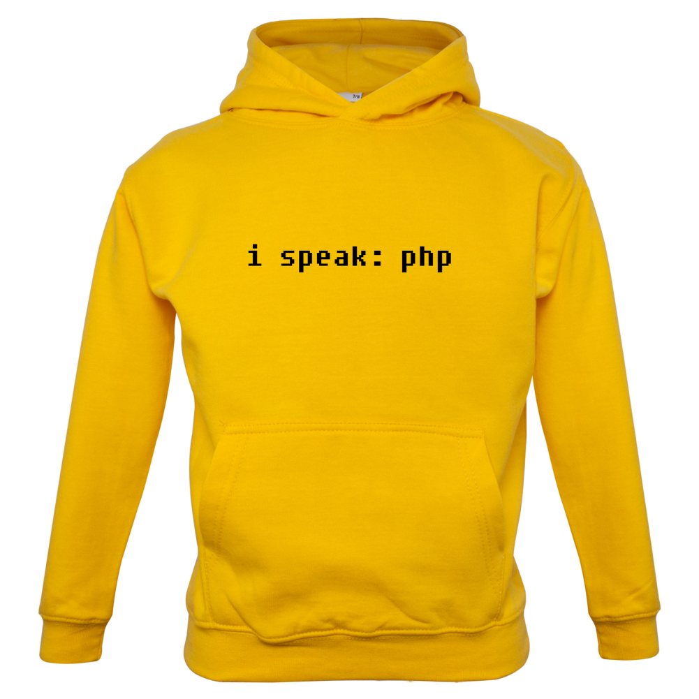 I Speak php Kids T Shirt