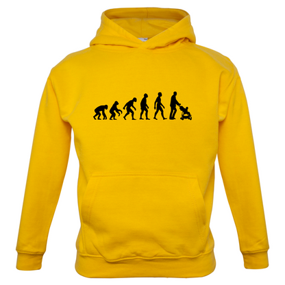 Evolution Of Man Push Chair Kids T Shirt