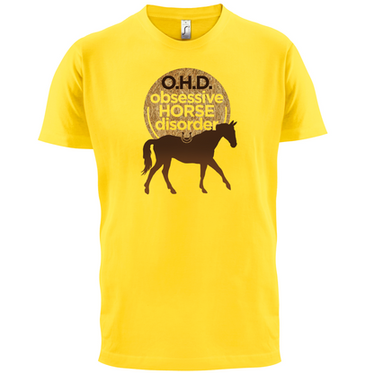 Obsessive Horse Disorder T Shirt