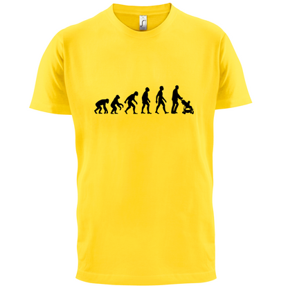 Evolution Of Man Push Chair T Shirt