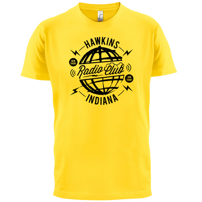 Hawkins Indiana Radio Club T Shirt