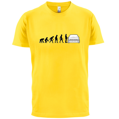 Evolution of Man Mk1 Golf Driver T Shirt