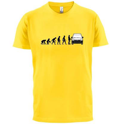 Evolution of Man Transit Driver T Shirt