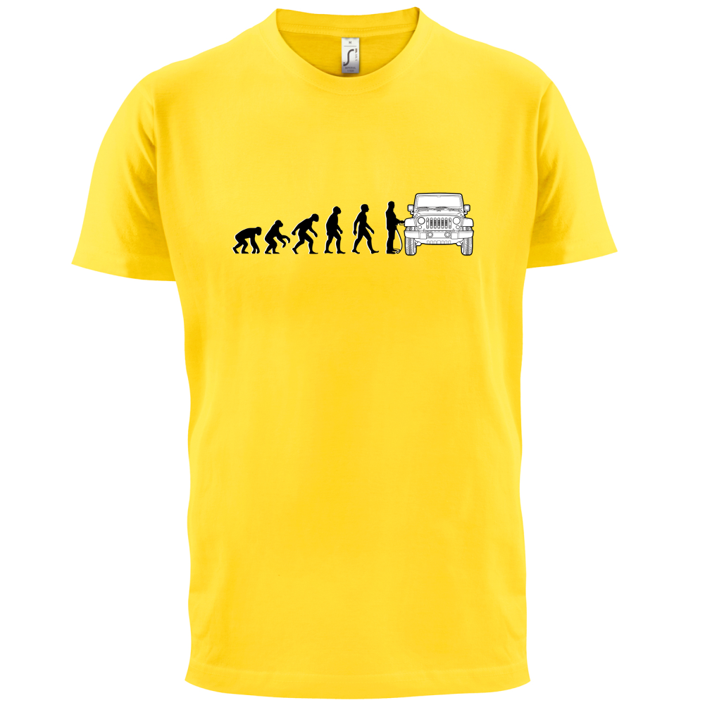 Evolution of Man JK Driver T Shirt