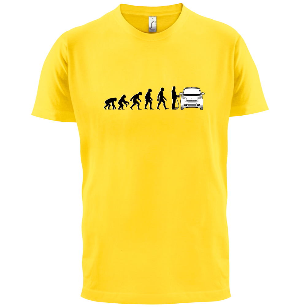 Evolution of Man Smart Driver T Shirt