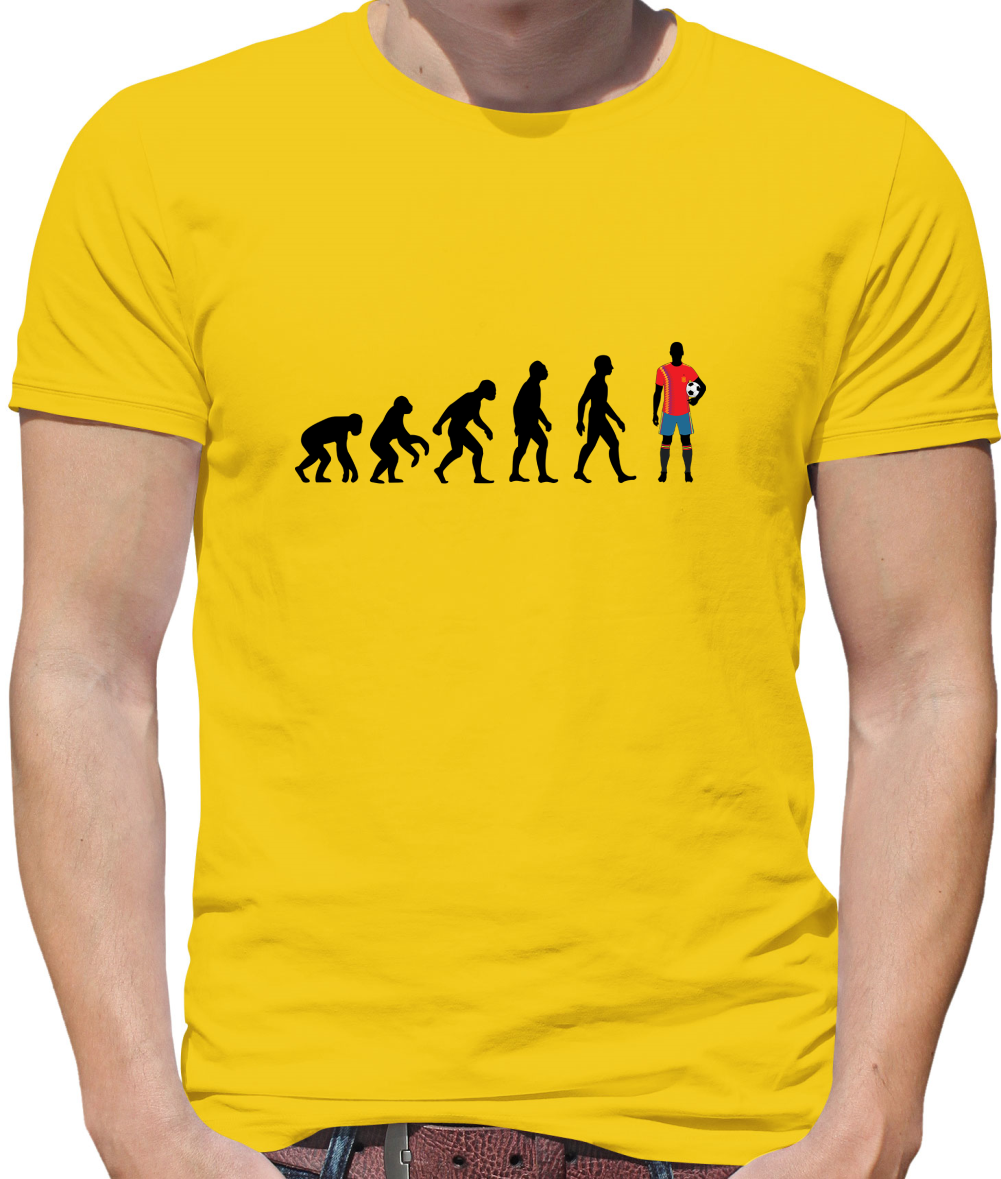 Evolution of Man - Spain T Shirt