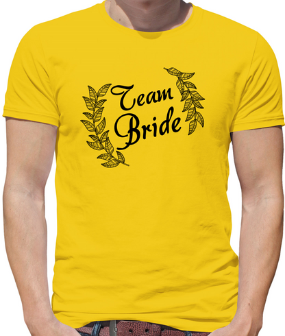 Team Bride Floral T Shirt