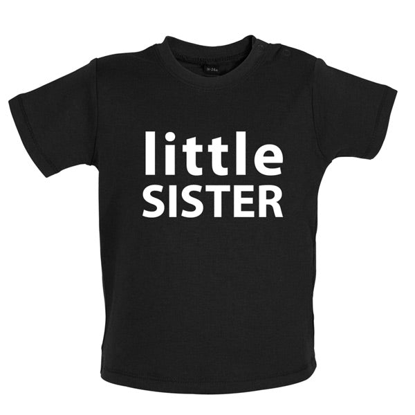 Little Sister Baby T Shirt