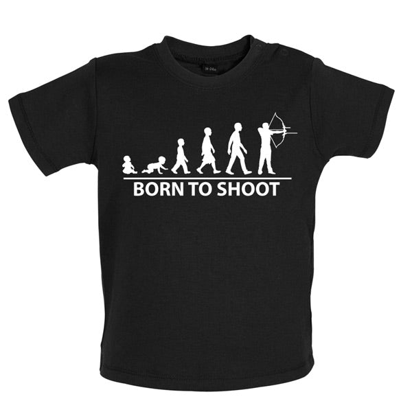 Born to Shoot Baby Archery T Shirt