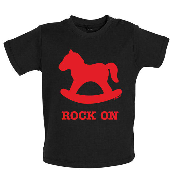 Rock on Baby T Shirt