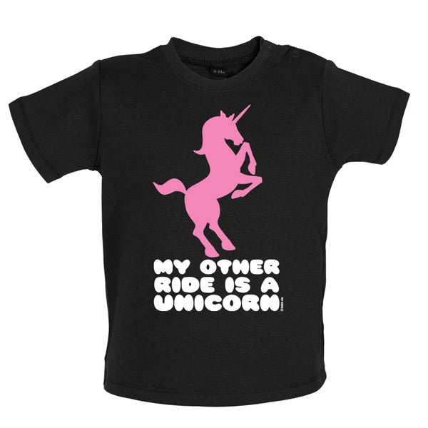 My other ride is a Unicorn Baby T Shirt