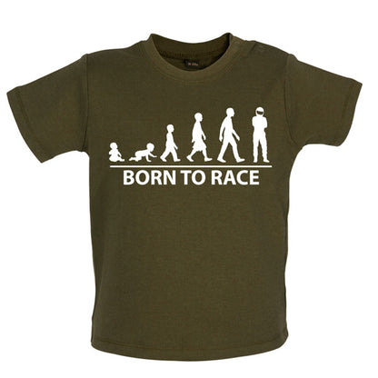 Born to Race Baby T Shirt